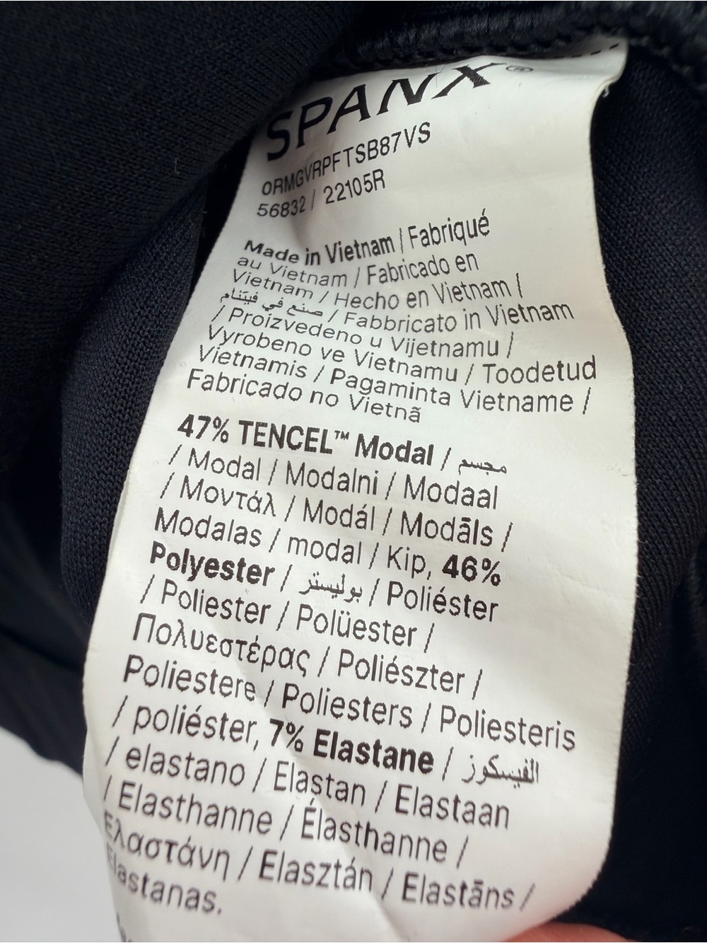 Spanx Air Essentials Crewneck Tunic Sweatshirt XS - Picture 5 of 6